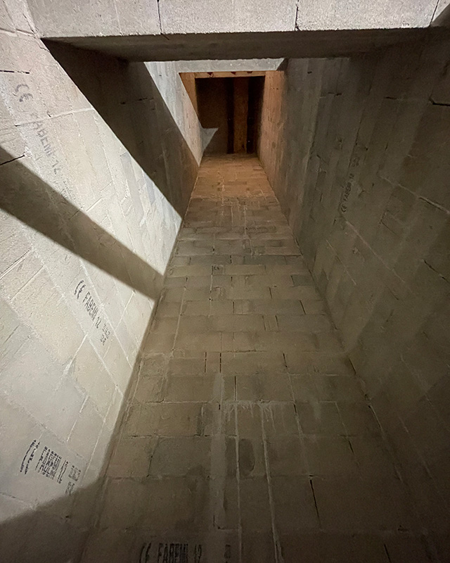 création gaine d’ascenseur avec cuvelage par RENOBAT PACA