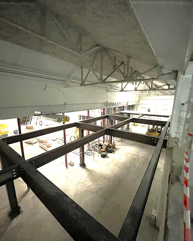 structure métallique réalisée par RENOBAT PACA à Marseille