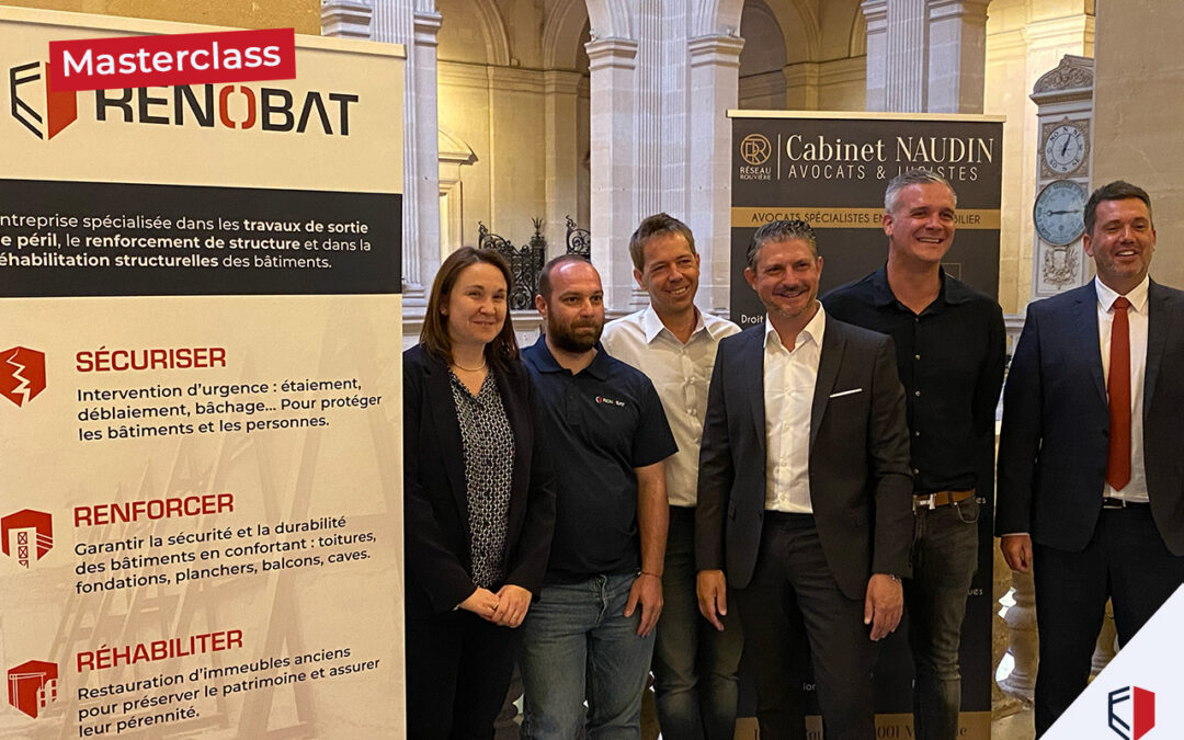 Renobat a participé à la masterclass “Gérer le péril dans l’immeuble : de la théorie à la pratique”